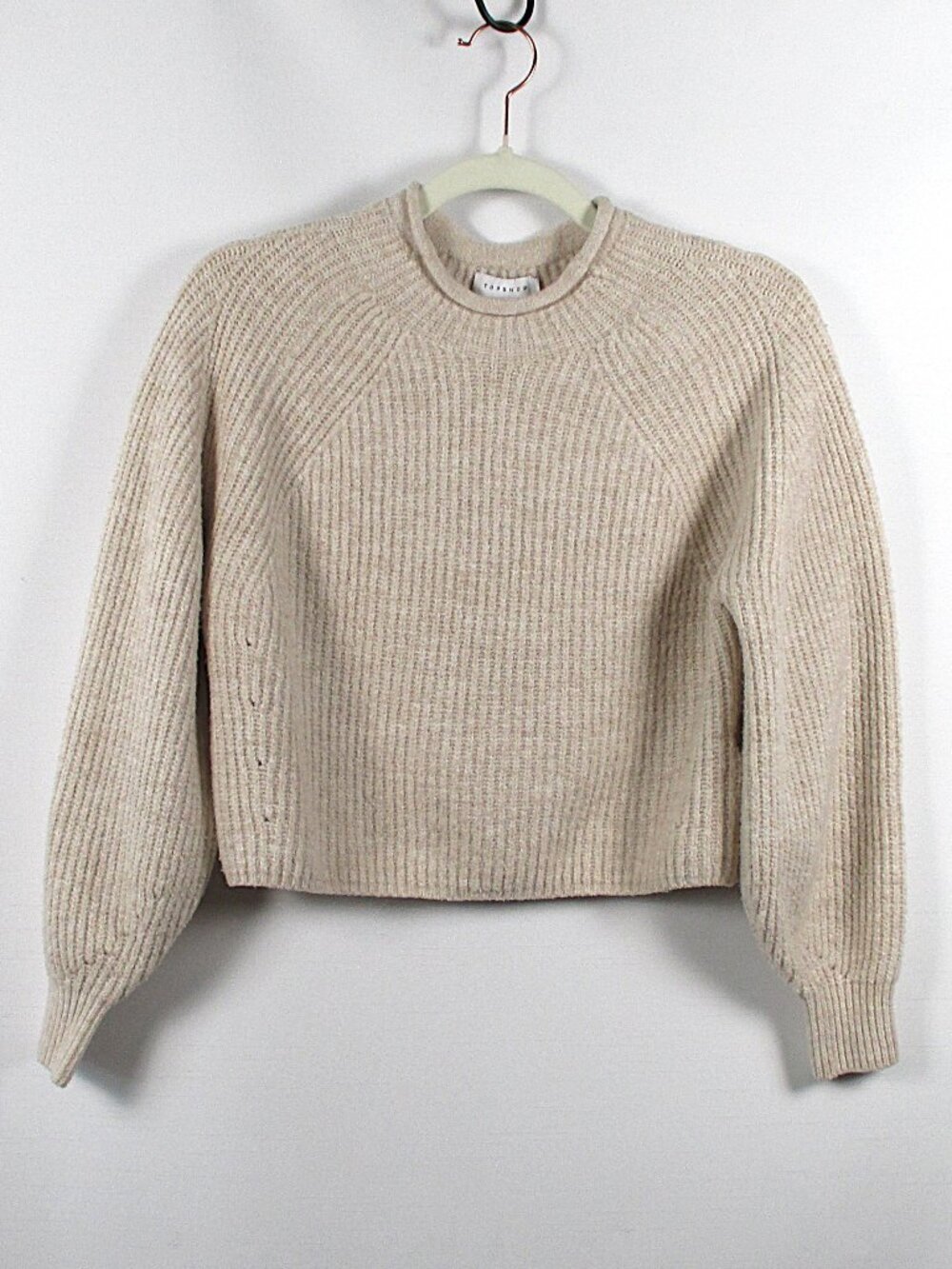 TOPSHOP ROLL NECK CROP SWEATER